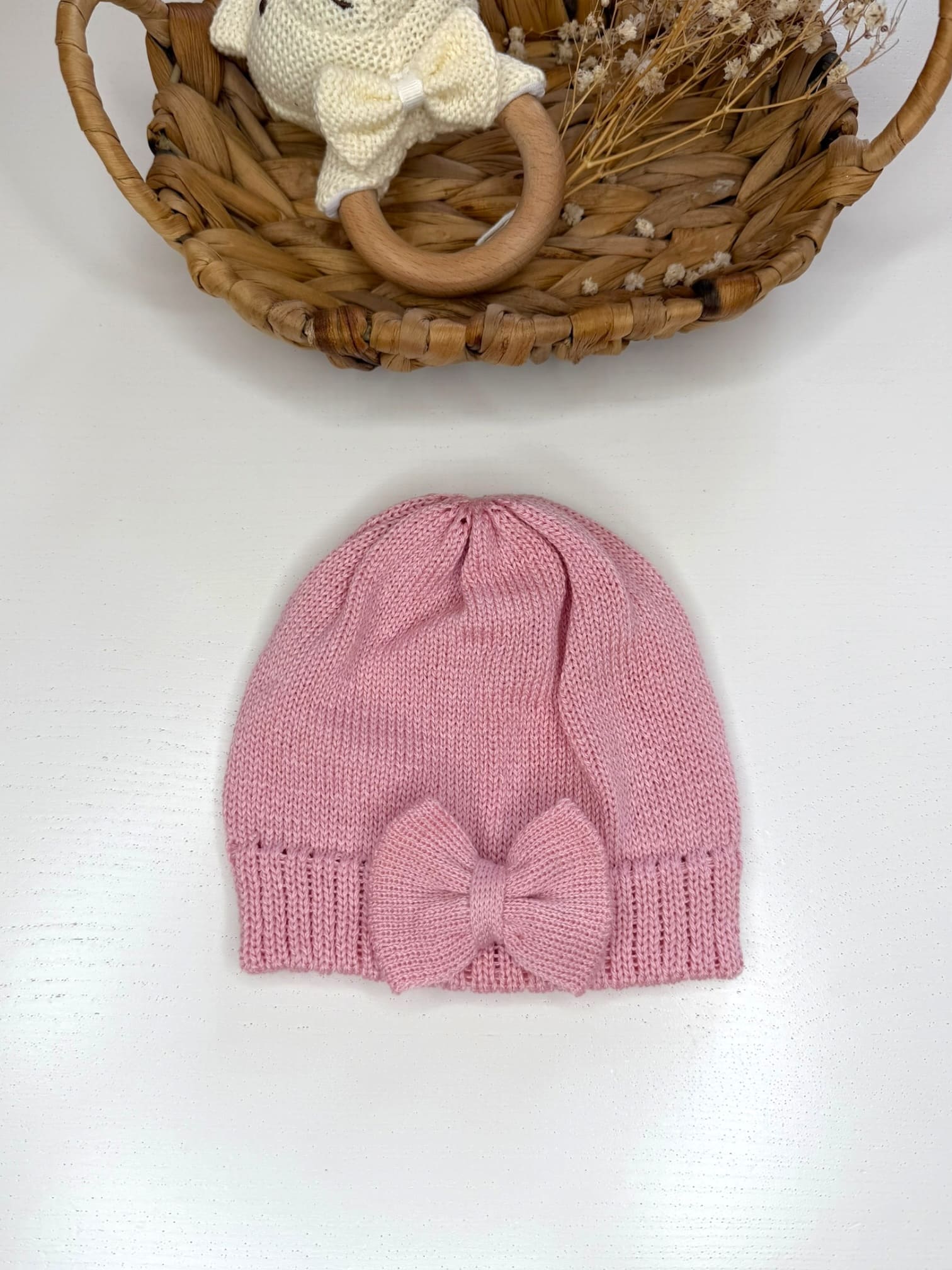 Cappellini per Neonati Rosa