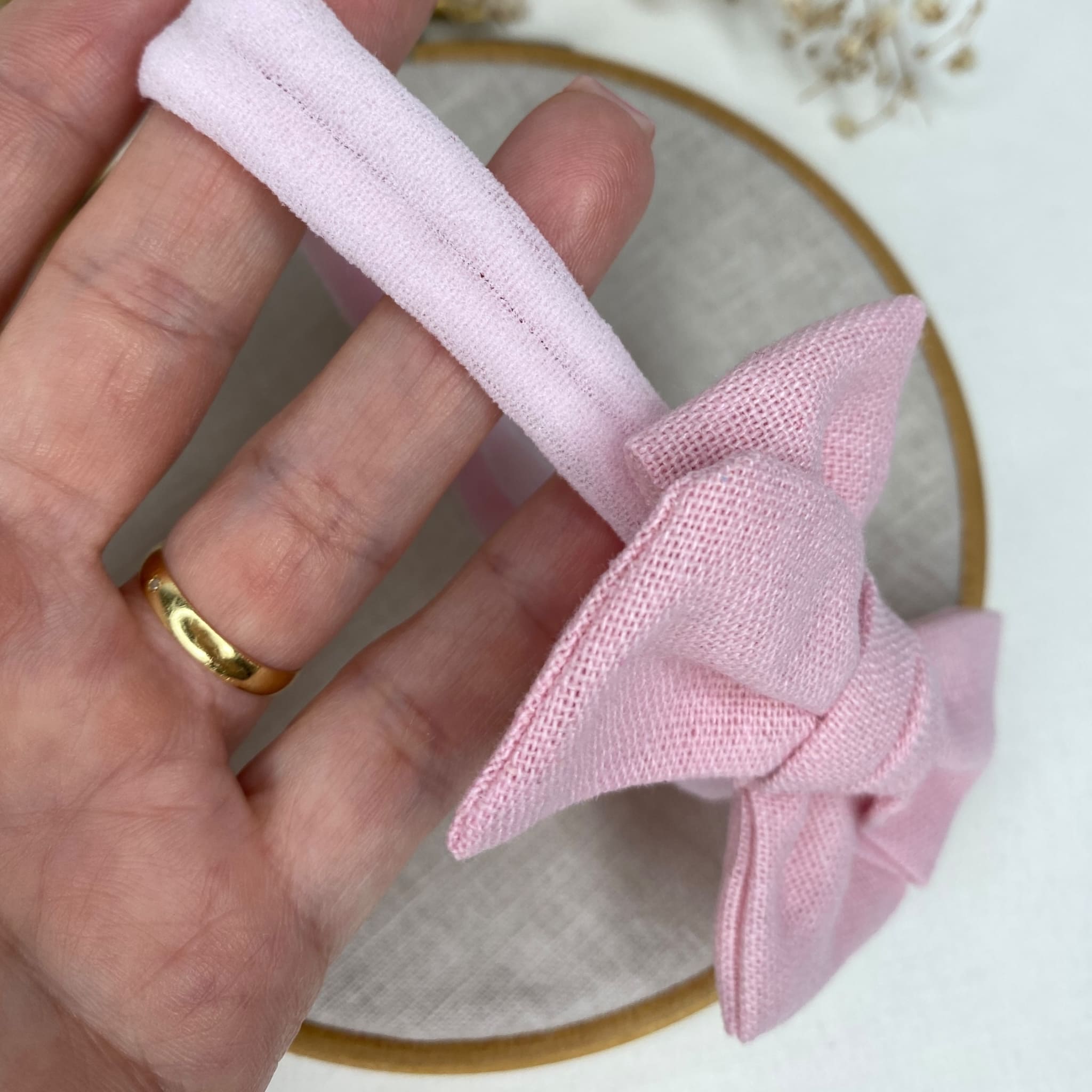 Lara Pink Stirnband