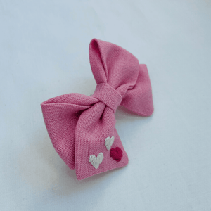 Ricamato Cuoricini - Fiocchi da Principessa