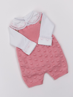 Pagliaccetto in filo Rosa