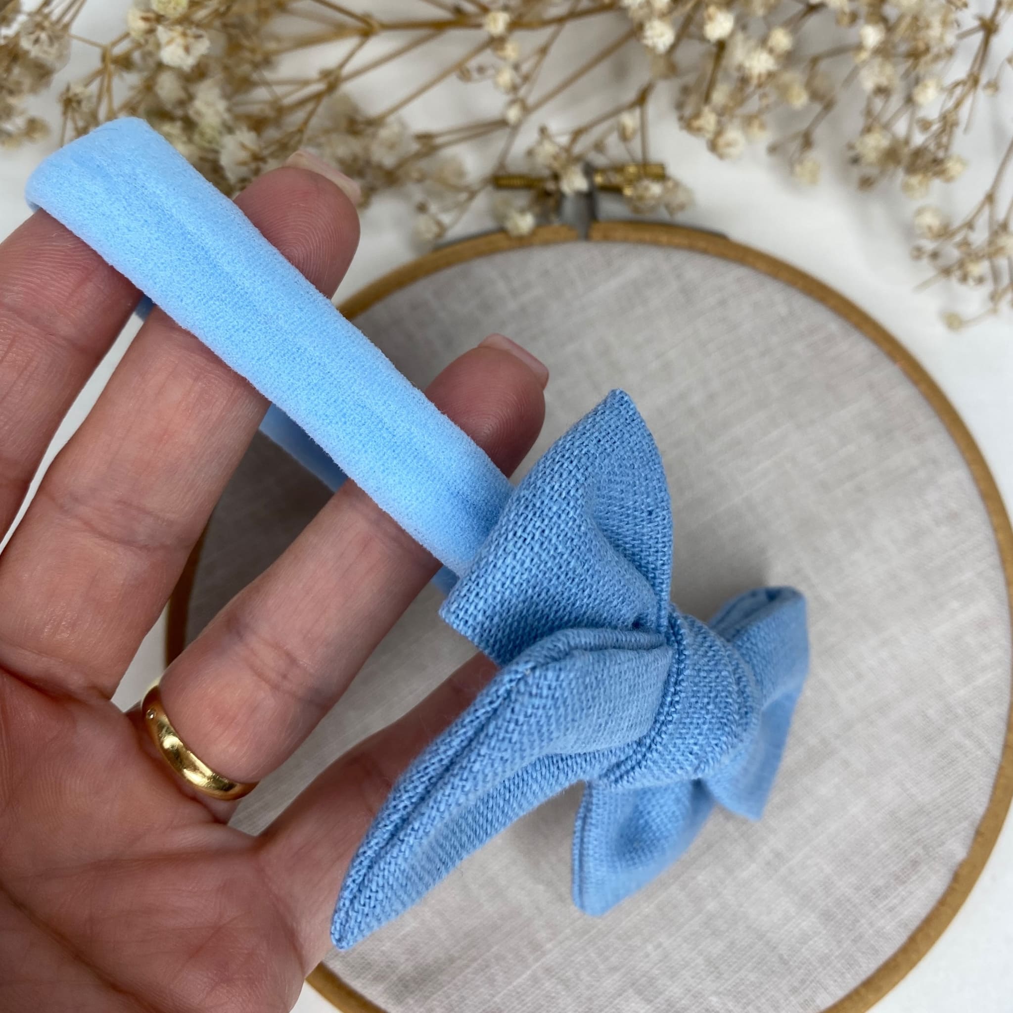Lara Blue Headband