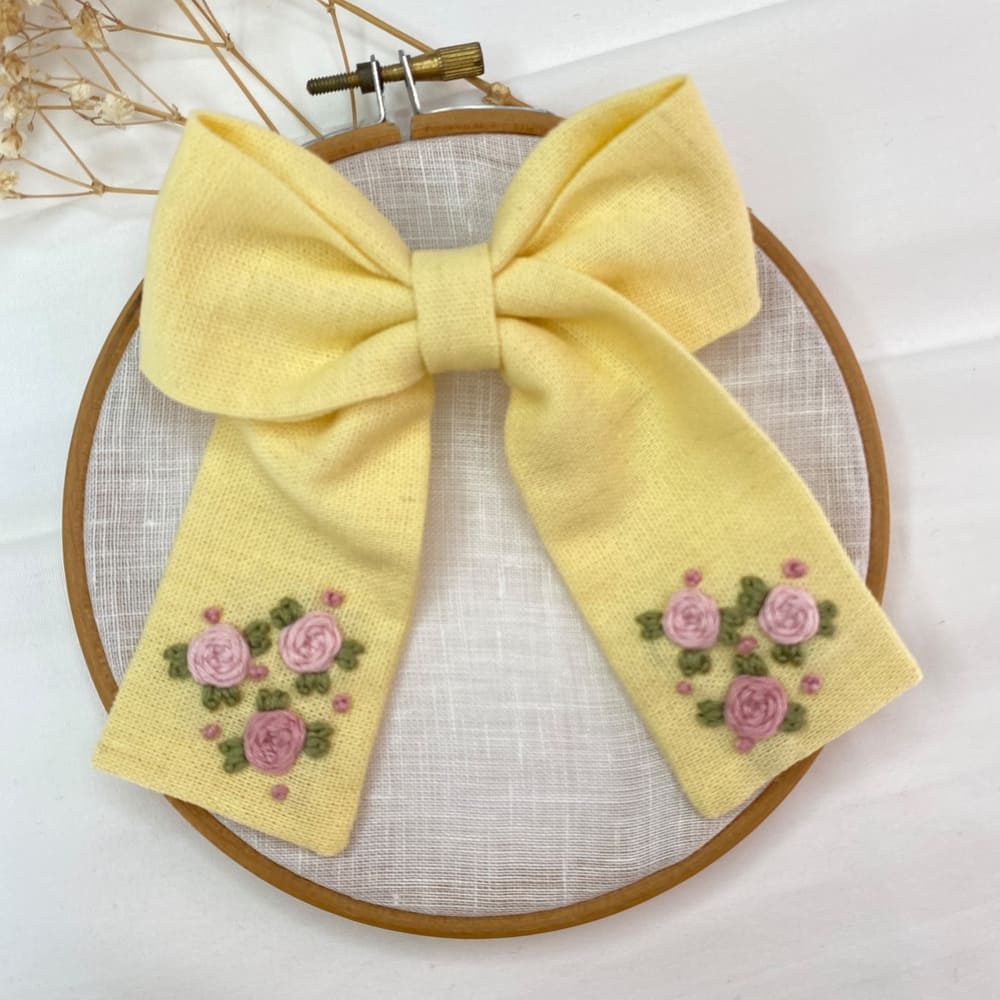 Mily Yellow Bow