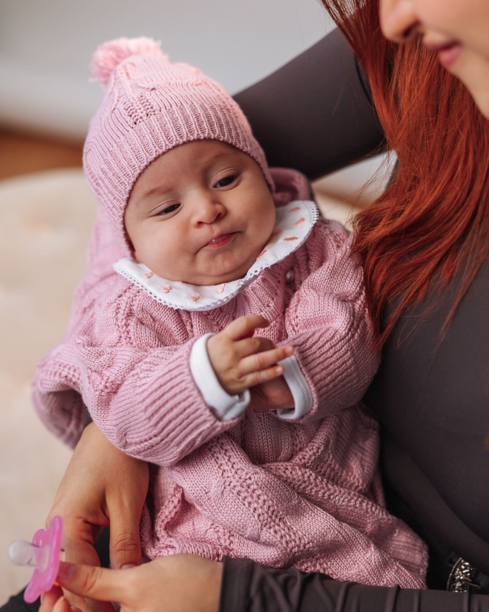 Corredino Nascita Rosa Baby 4 pezzi