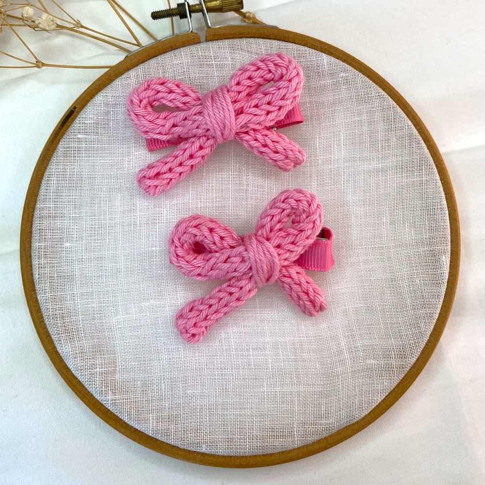 Crochet Pink Couple